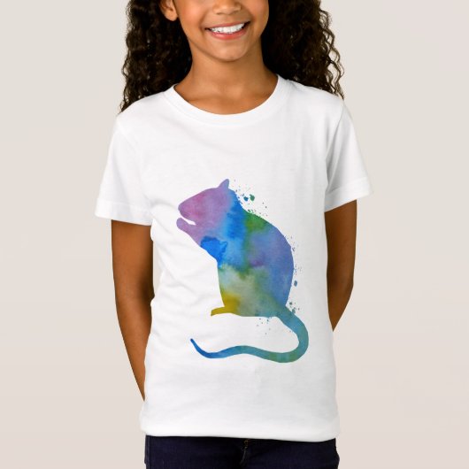 Cute Rat T-shirt (Voorkant)