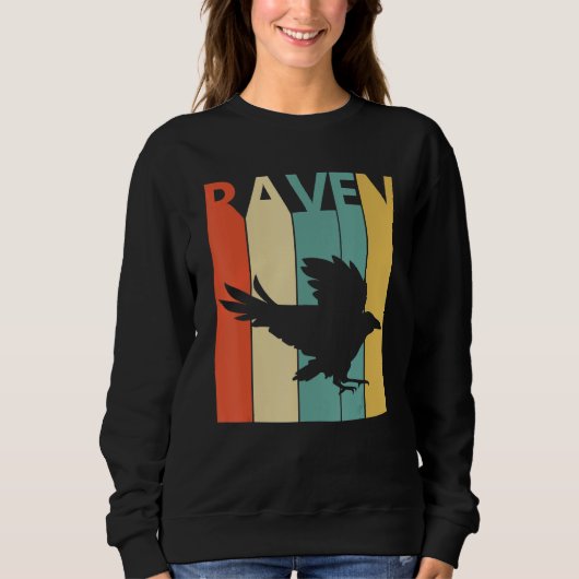 Cute Raven Animal Trui (Voorkant)