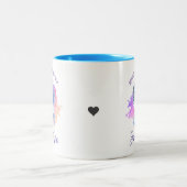 Cute Reader I Married Him Jane Eyre Portrait Tweekleurige Koffiemok (Center)