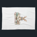 Cute Reading Bunny Glasses Books Bookworm Reader T Theedoek<br><div class="desc">Cute Reading Bunny Glasses Books Bookworm Reader Teacher T-Shirt</div>