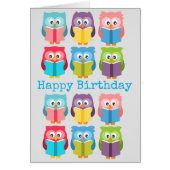 Cute reading owls (Voorkant)