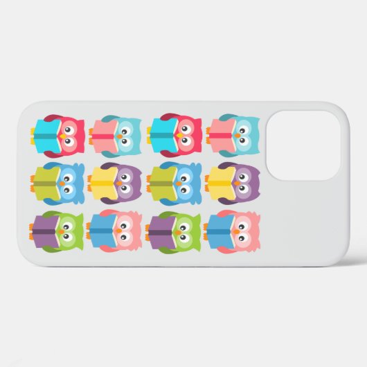 Cute reading owls Case-Mate iPhone case (Achterkant (horizontaal))