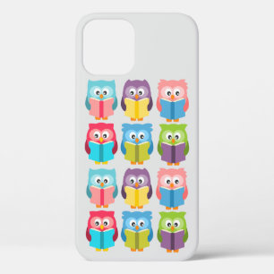 Cute reading owls Case-Mate iPhone case