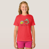 Cute Reading Rocks Librarian Book Lovers T-shirt (Voorkant volledig)