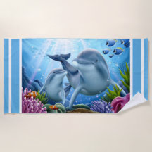 Cute Realistic Dolphins