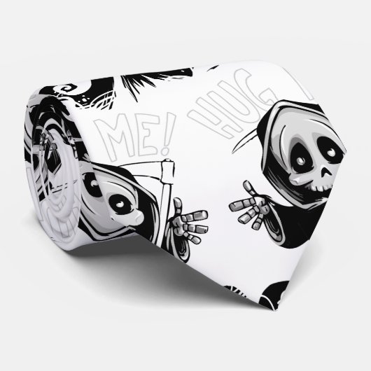 Cute Reaper - Death Design Stropdas (Opgerold)