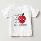 Cute Red Apple Nutritionist (Voorkant)