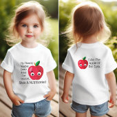 Cute Red Apple Nutritionist