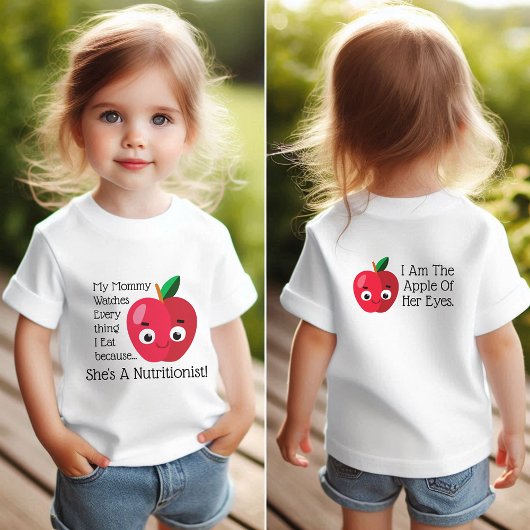 Cute Red Apple Nutritionist