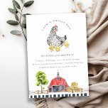 Cute Red Barn Chicken Boerderij Kids Birthday Invi Bedankkaart<br><div class="desc">Een Cute Chicken Boerderij Theme Kinder Collectie... Het is een Elegant Simple Minimal waterverf Illustration of Chicken boerderij met rode schuur, perfect voor je kleine boerderij verjaardagsfeestje. Het is zeer gemakkelijk om, met uw persoonlijke details aan te passen. Als u een ander bijpassend product of aanpassing nodig hebt, bericht dan...</div>