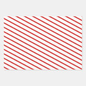 Cute Red & Black Ladybug Pattern Inpakpapier Vel (Voorkant 3)