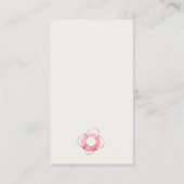 Cute Red Blue Sailboat Display Shower Baby shower Informatiekaartje (Achterkant)