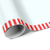 CUTE Red Blue Yellow Green Abstract Stripe Patroon Cadeaupapier (Rol Hoek)