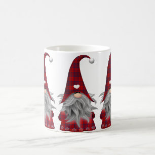Cute Red Buffalo Pset-kerstgenoom Koffiemok