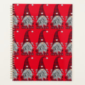 Cute Red Buffalo Pset-kerstgenoom Planner (Voorkant)