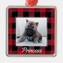 Cute Red Buffalo Pset Persoonlijke Dog Pet