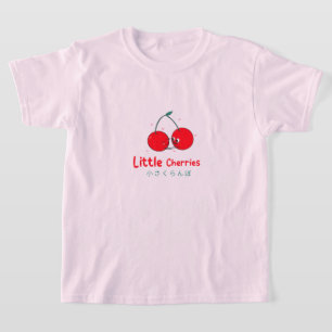 Cute Red Cherries Kinder basis T-Shirt