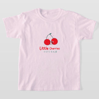 Cute Red Cherries Kinder basis T-Shirt