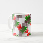 Cute Red Cherries Koffiemok (Voorkant links)