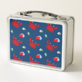 Cute Red Crab Lunch Box (Achterkant)