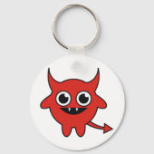 Cute Red Devil Sleutelhanger (Voorkant)