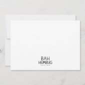 Cute Red en White Dancing Black Santas (Achterkant)