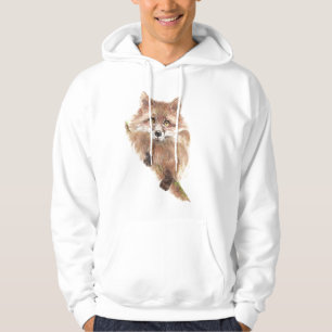 Cute Red Fox, Foxy Wildlife, Animal, Natuur Hoodie