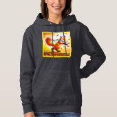 Cute Red Fox in Herfst Season Painting. Bestel nu Hoodie (Voorkant)