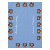 Cute Red Fox in Winter Snow Tafelkleed (Voorkant)