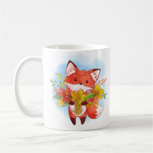 Cute Red Fox met valkleppen
