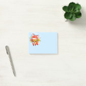 Cute Red Fox met valkleppen Post-it® Notes (Kantoor)