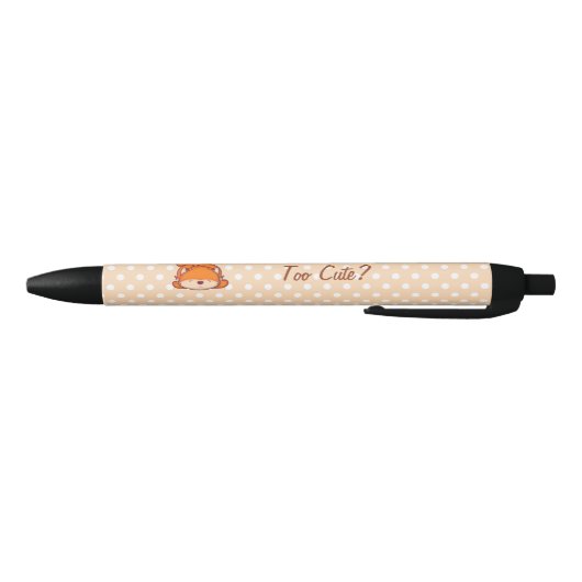 Cute Red Fox Pen (Bodem)