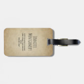 Cute Red Fox Wilderness Natuur Bagagelabel (Achterkant horizontaal)