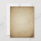 Cute Red Fox Wilderness Natuur Foto RSVP Kaartje (Achterkant)