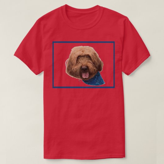 Cute red goudendoekje t-shirt (Design voorkant)