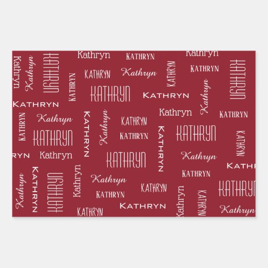 Cute Red Hair Fairies Persoonlijk Inpakpapier Vel (Voorkant 3)