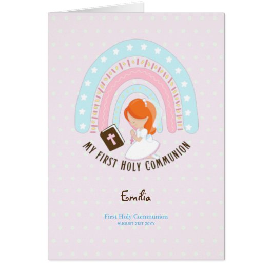 Cute Red Hair Girl (Voorkant)