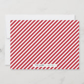 Cute Red Handwrite Je bent een geliefde Lijst Vale Kaart (Achterkant)