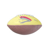 Cute red happy stapler cartoon american football (Gedraaid 90)