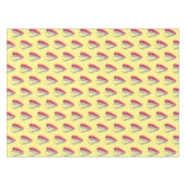 Cute red happy stapler cartoon tafelkleed (Voorkant (Horizontaal))