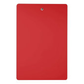 Cute Red Hearts on White Background | Valentine Mini Klembord (Achterkant)