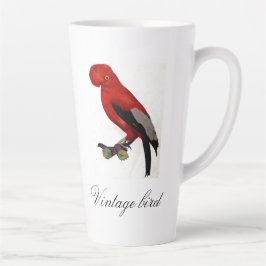  Cute Red Helderkleurig vogel en vuil Latte Mok