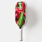 Cute Red Hot Mama Pickleball Paddle (Links)