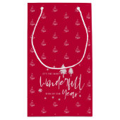 Cute Red is de mooiste tijd van het jaar Klein Cadeauzakje (Achterkant)