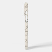 Cute Red Kerstmis Victoriaans Angel Case-Mate iPhone Case (Achterkant / Links)