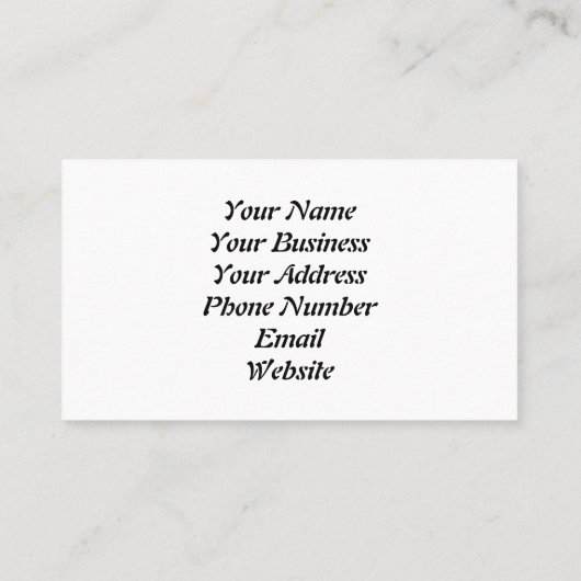 Cute Red Ladybug Design Visitekaartje (Achterkant)