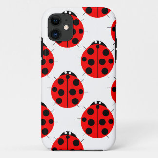 Cute Red Ladybug Designer iPhone 5 Hoesje Gift