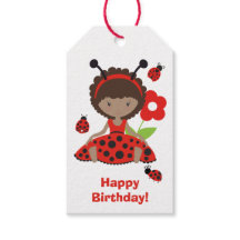Cute Red Ladybug Girls Birthday