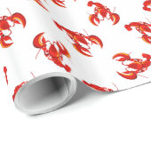 Cute Red Lobsters Cadeaupapier (Rol Hoek)