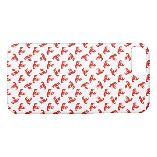 Cute Red Lobsters Case-Mate iPhone Case (Achterkant (Horizontaal))